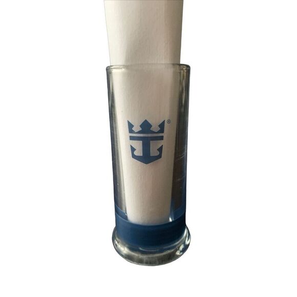 Vintage Royal Caribbean Anchor Shooter Shot Glass Add a Nautical Touch Style - Picture 2 of 13